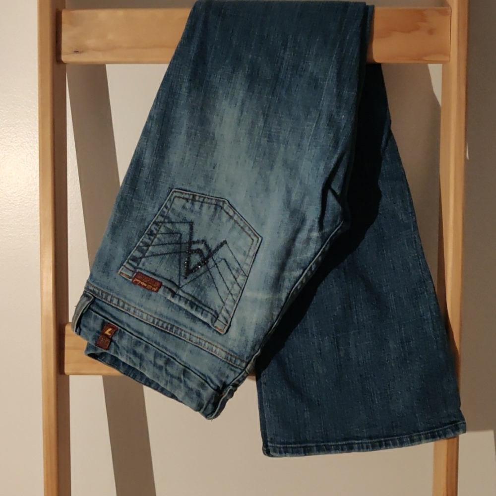 Classic Seven jeans in slight flare